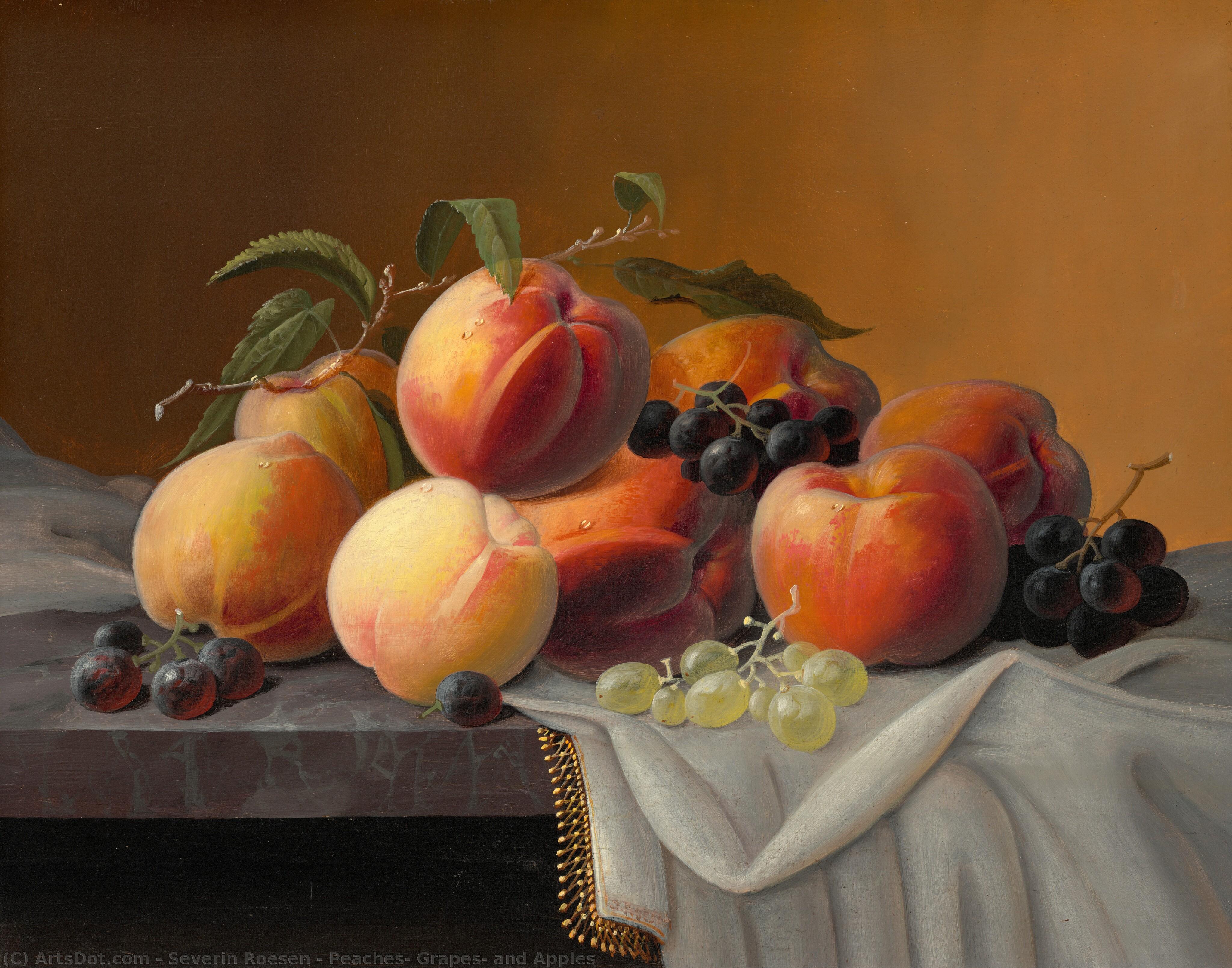 Peaches, Grapes, And Apples — Severin Rösen