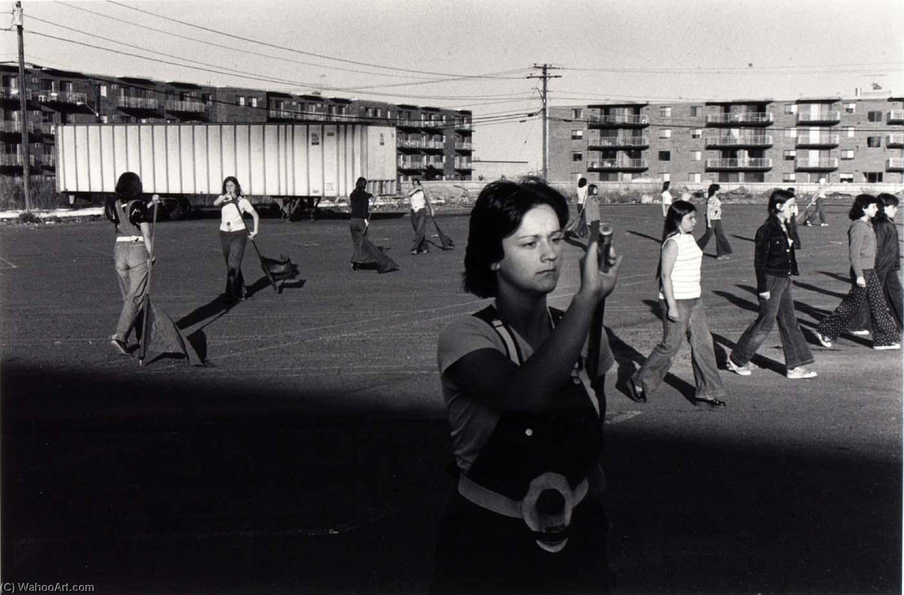 Untitled (drill Marching Practice) — Burk Uzzle