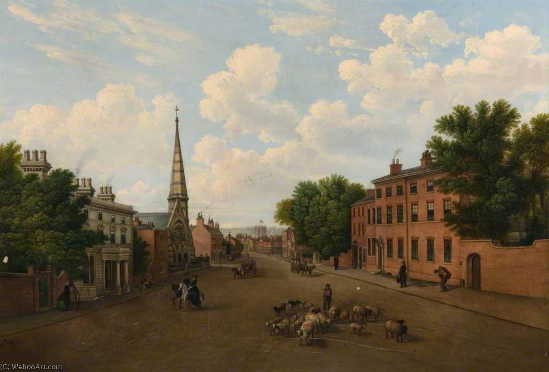 King Street, Newcastle Under Lyme — Henry Lark I Pratt
