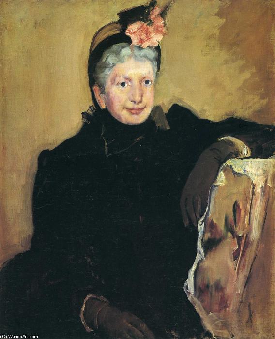 Portrait Of An Elderly Lady — Mary Stevenson Cassatt