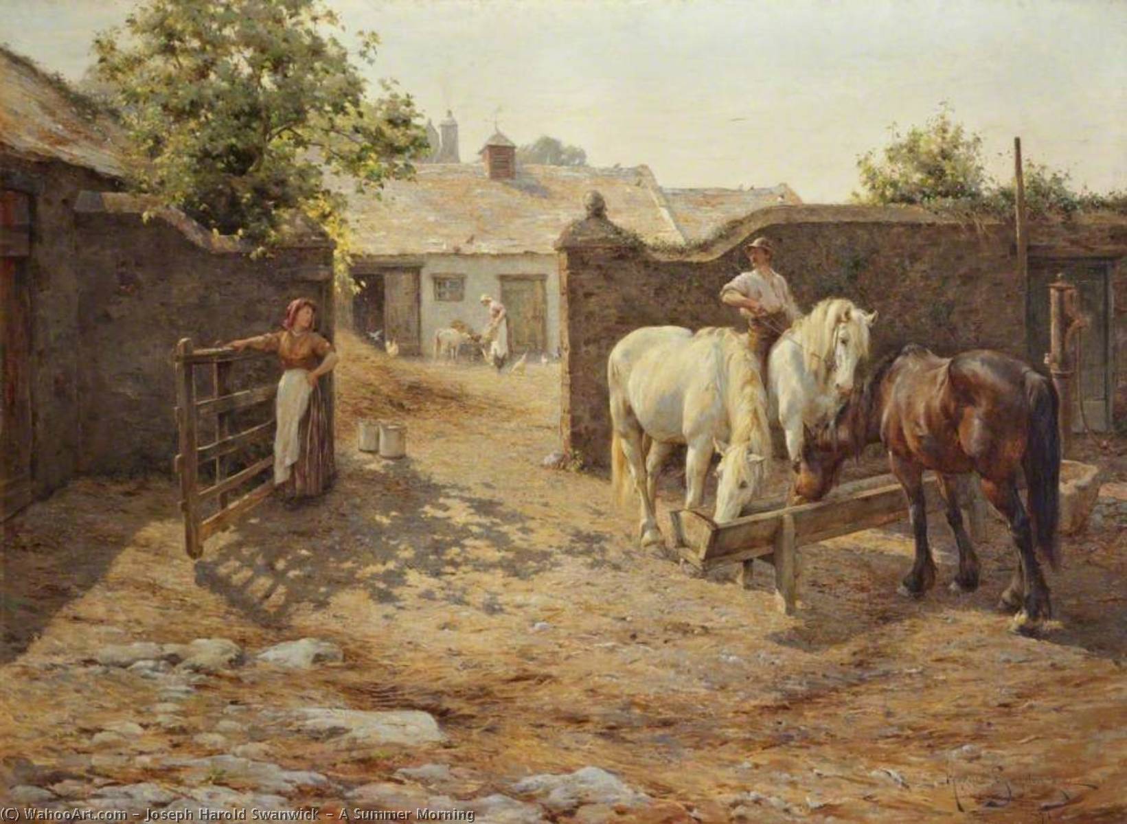 A Summer Morning — Joseph Harold Swanwick