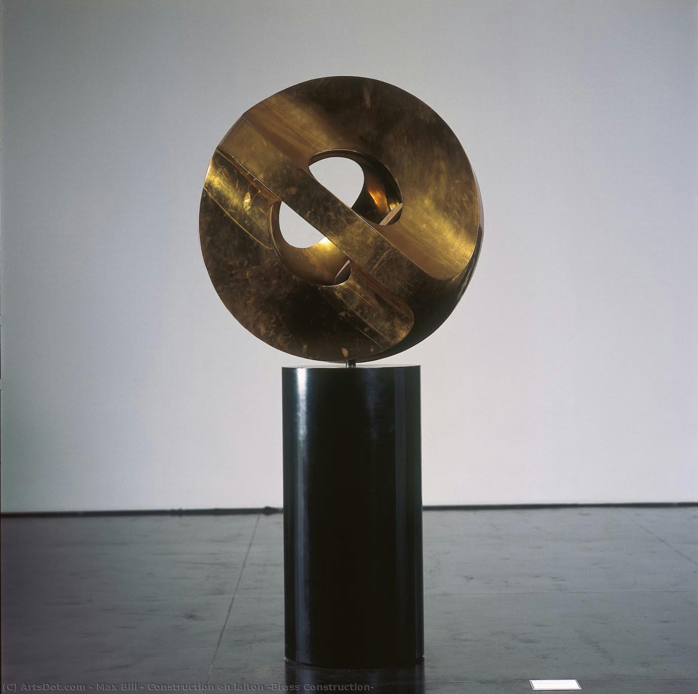Construction En Laiton [brass Construction] — Max Bill