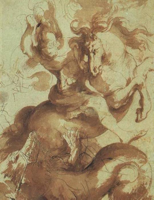 St. George Slaying The Dragon — Peter Paul Rubens