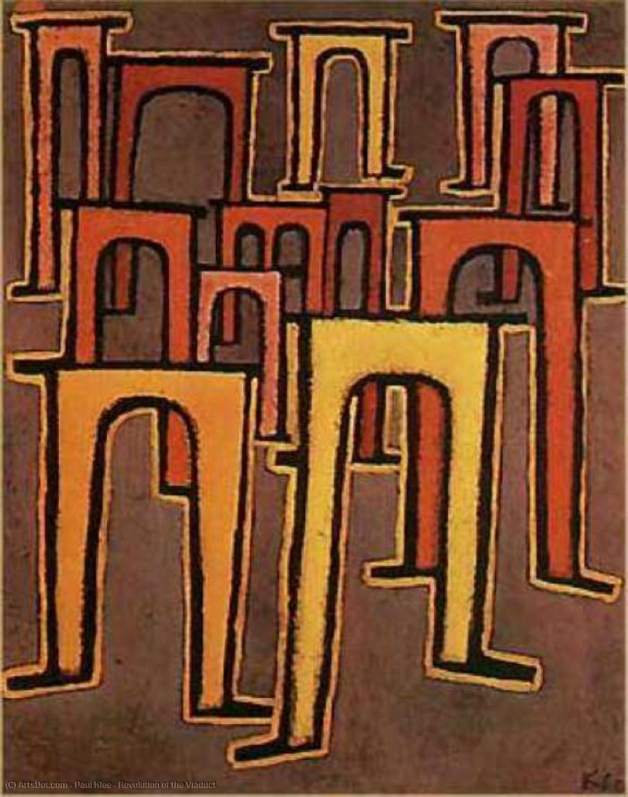 Revolution Of The Viaduct — Paul Klee
