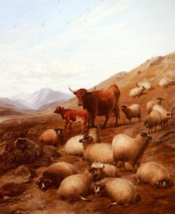 In The Highlands — Thomas Sidney Cooper