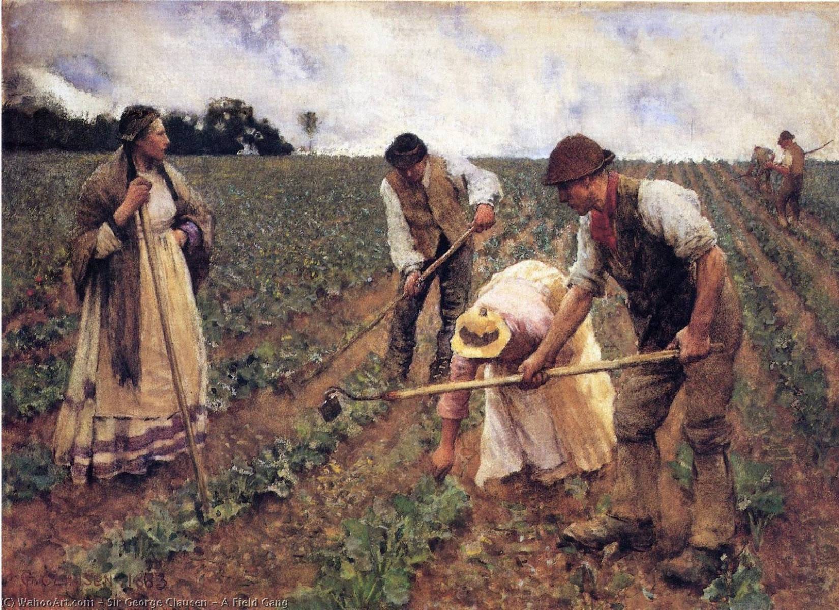 A Field Gang — Sir George Clausen