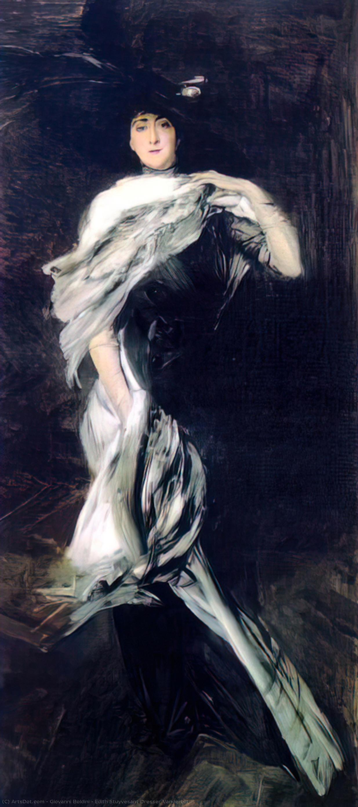 Edith Stuyvesant Dresser Vanderbilt — Giovanni Boldini