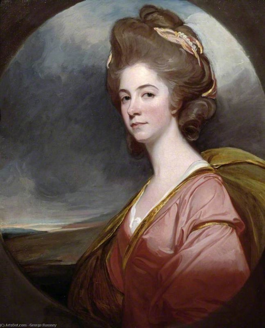 Lady Emilia Kerr — George Romney