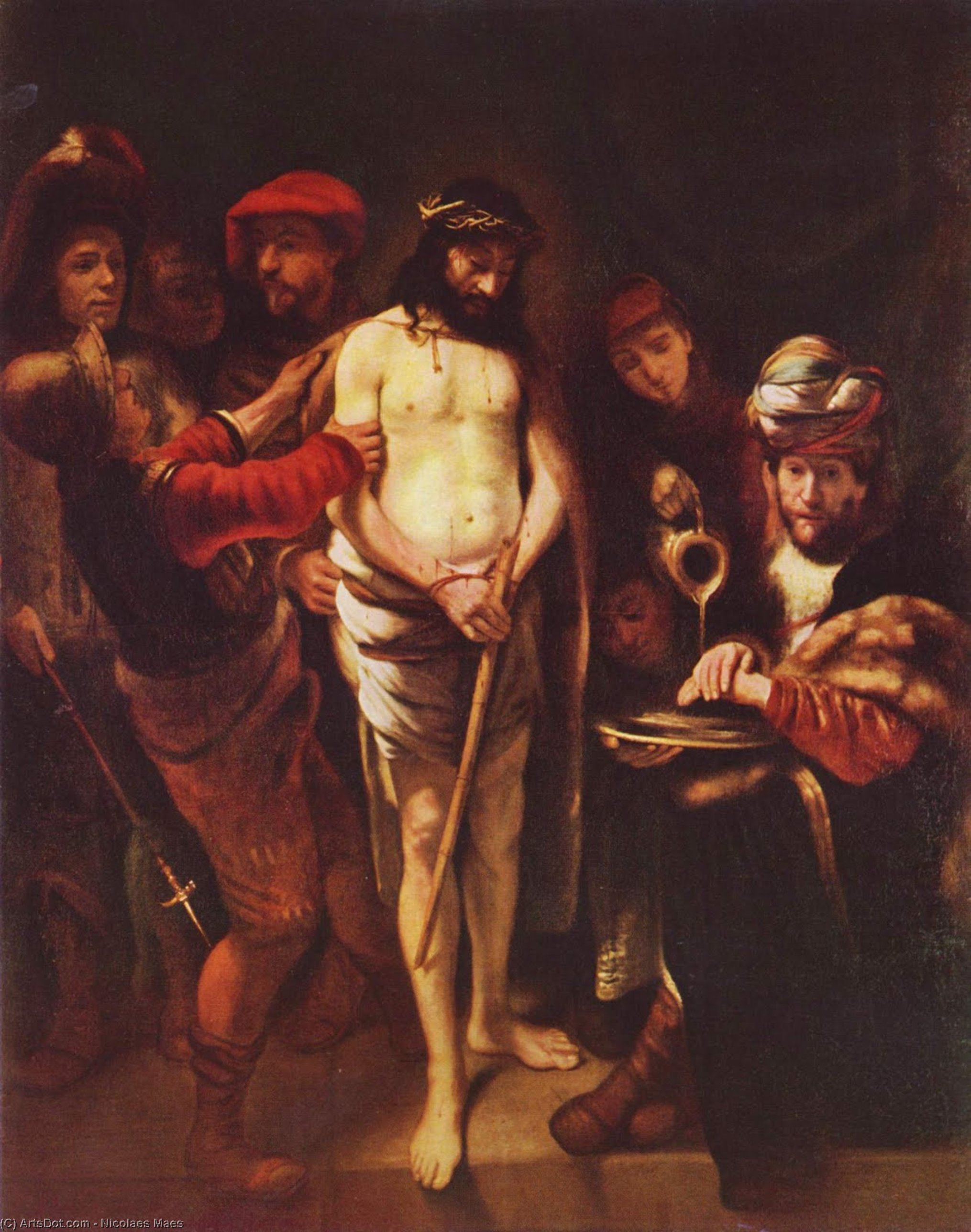 Christ Before Pilate — Nicolaes Maes