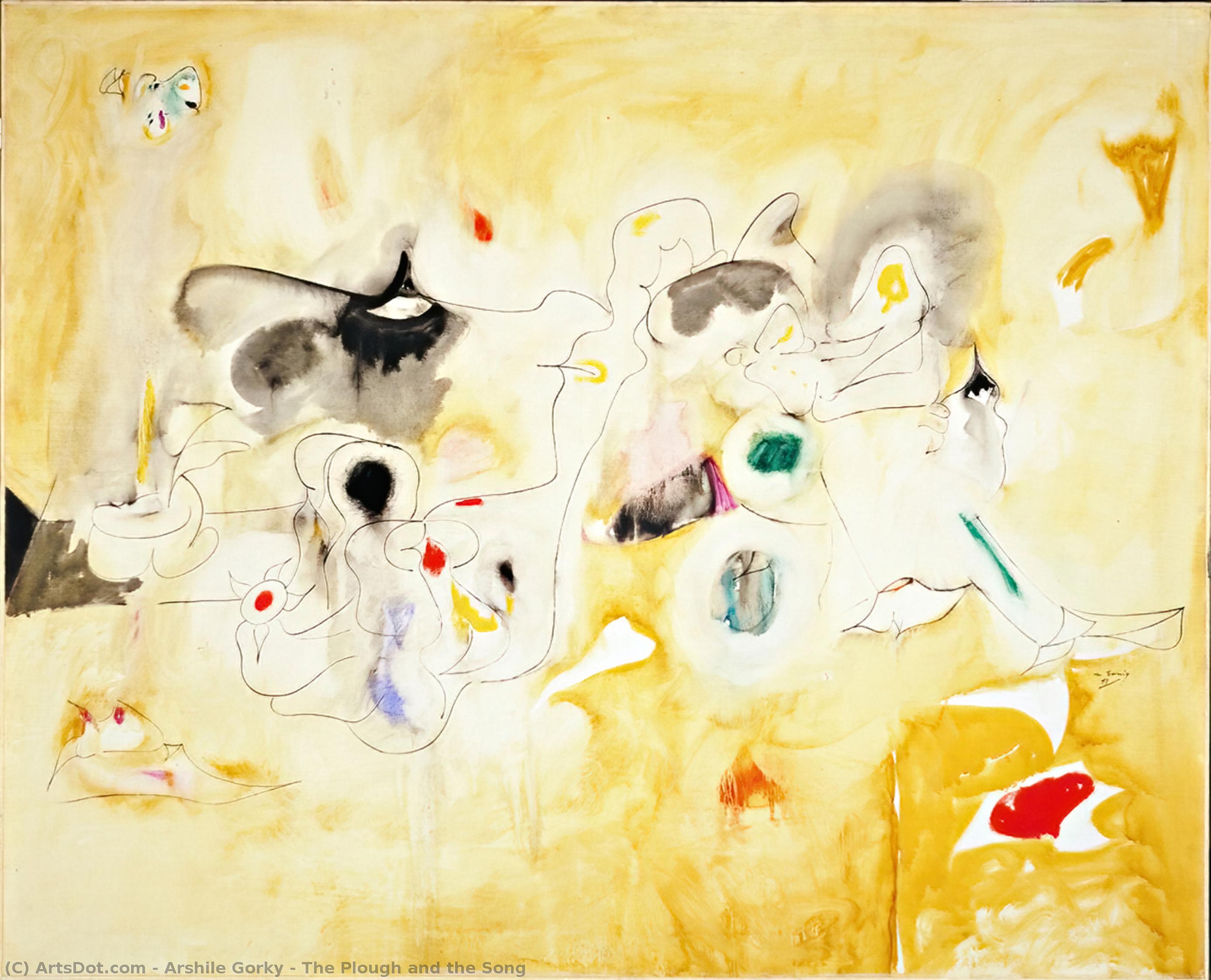 The Plough And The Song — Arshile Gorky