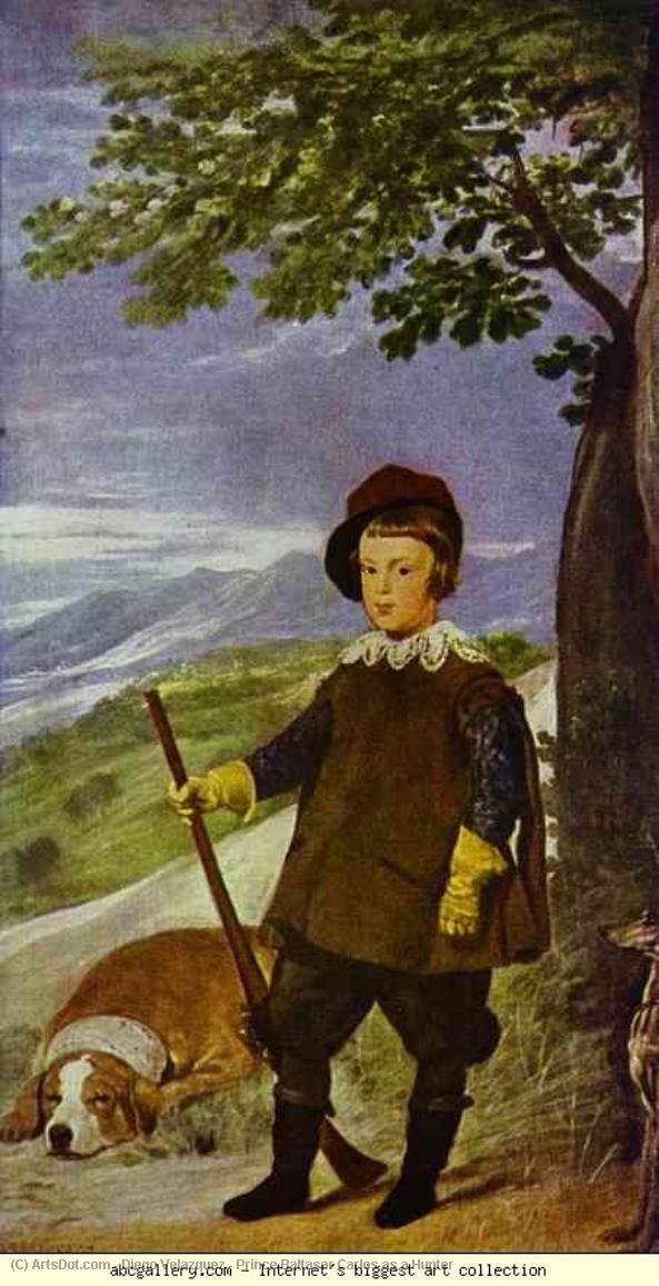 Prince Baltasar Carlos As A Hunter — Diego Velázquez