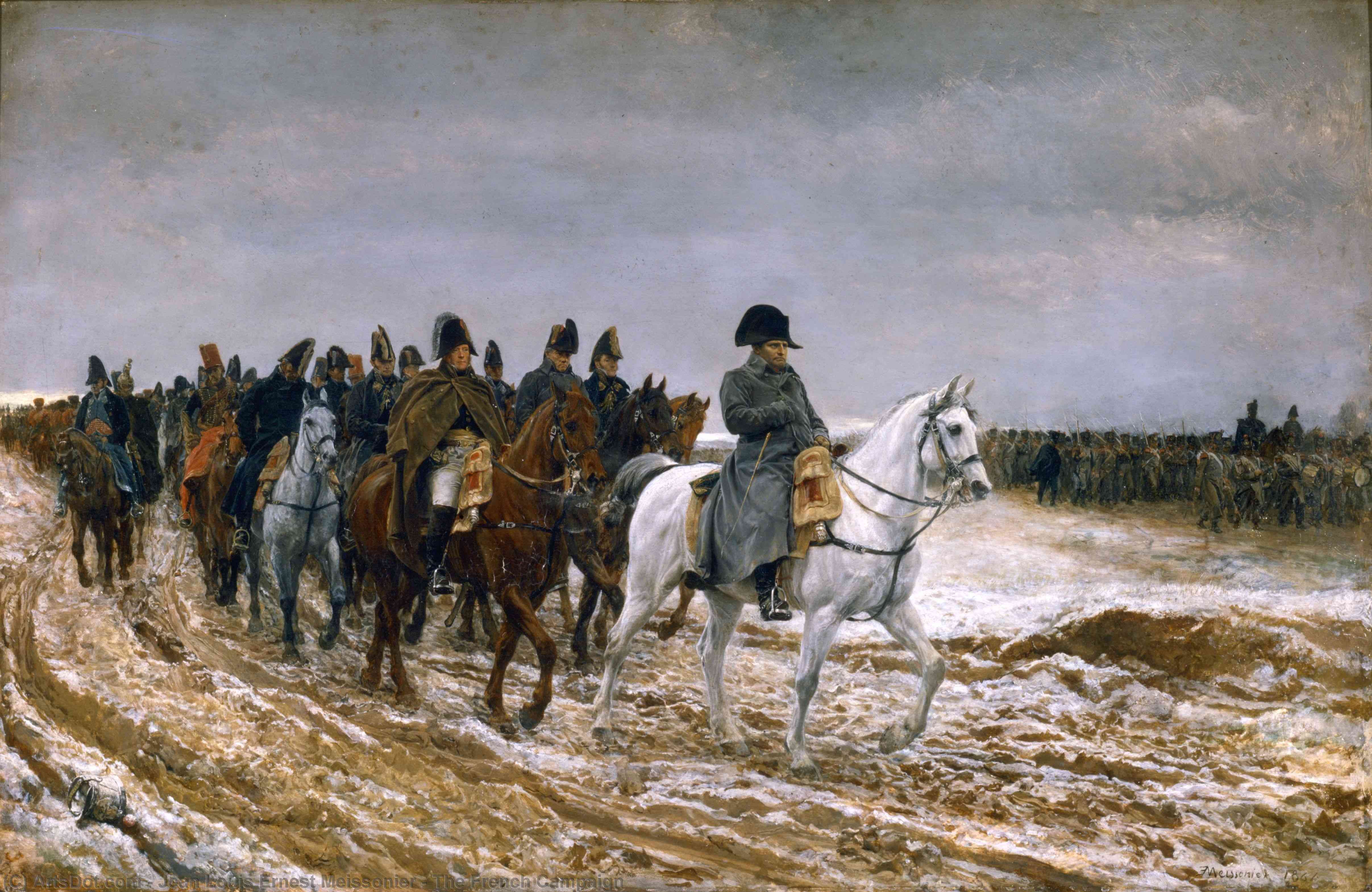 The French Campaign — Jean-louis Ernest Meissonier