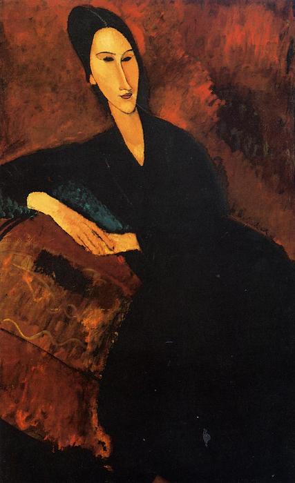 Portrait Of Anna Zborowska — Amedeo Clemente Modigliani