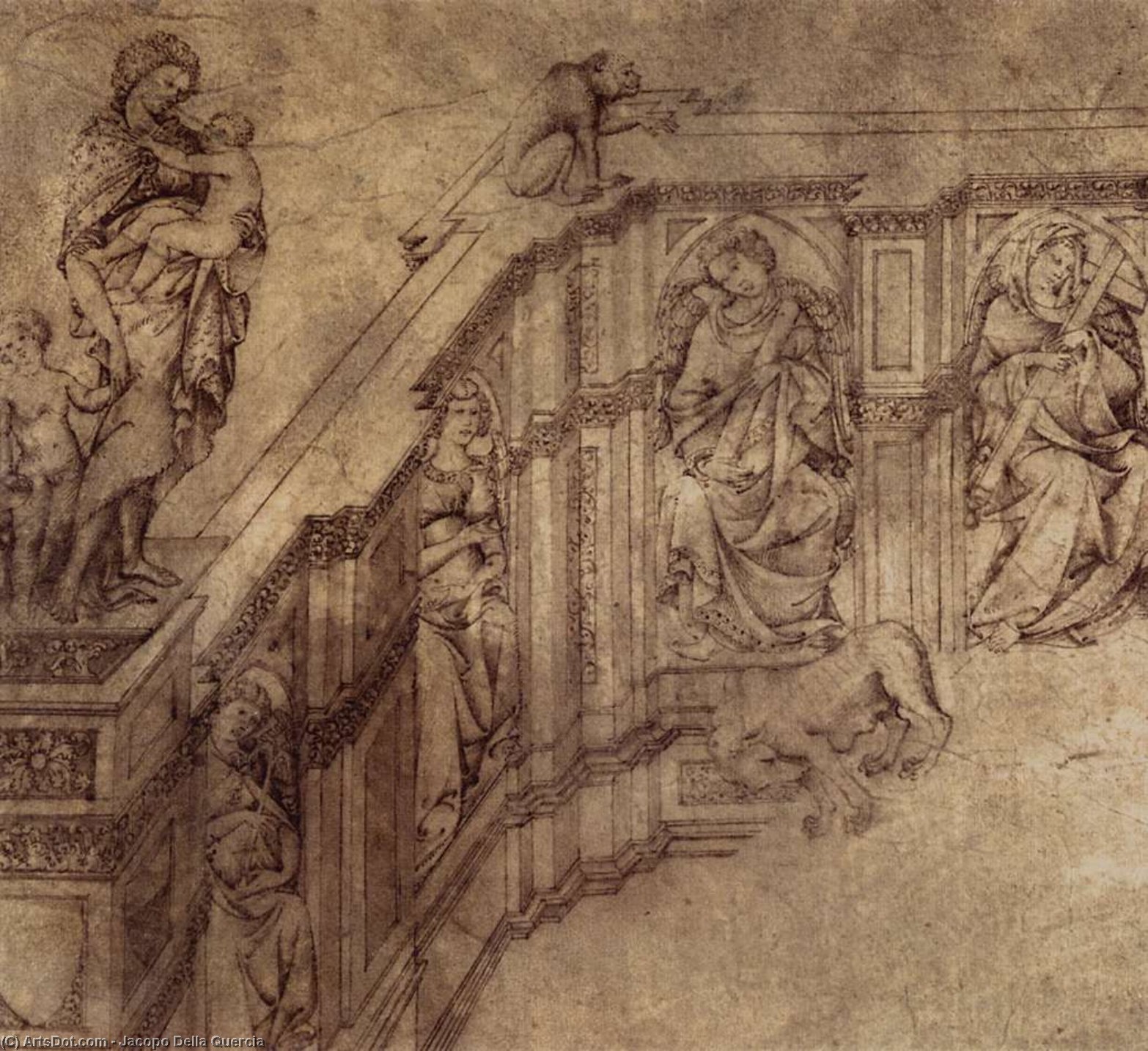 Fuente Gaia — Jacopo De La Quercia