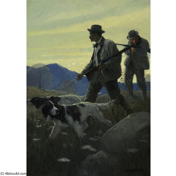 Dawn Of The Open Season — N.c. Wyeth