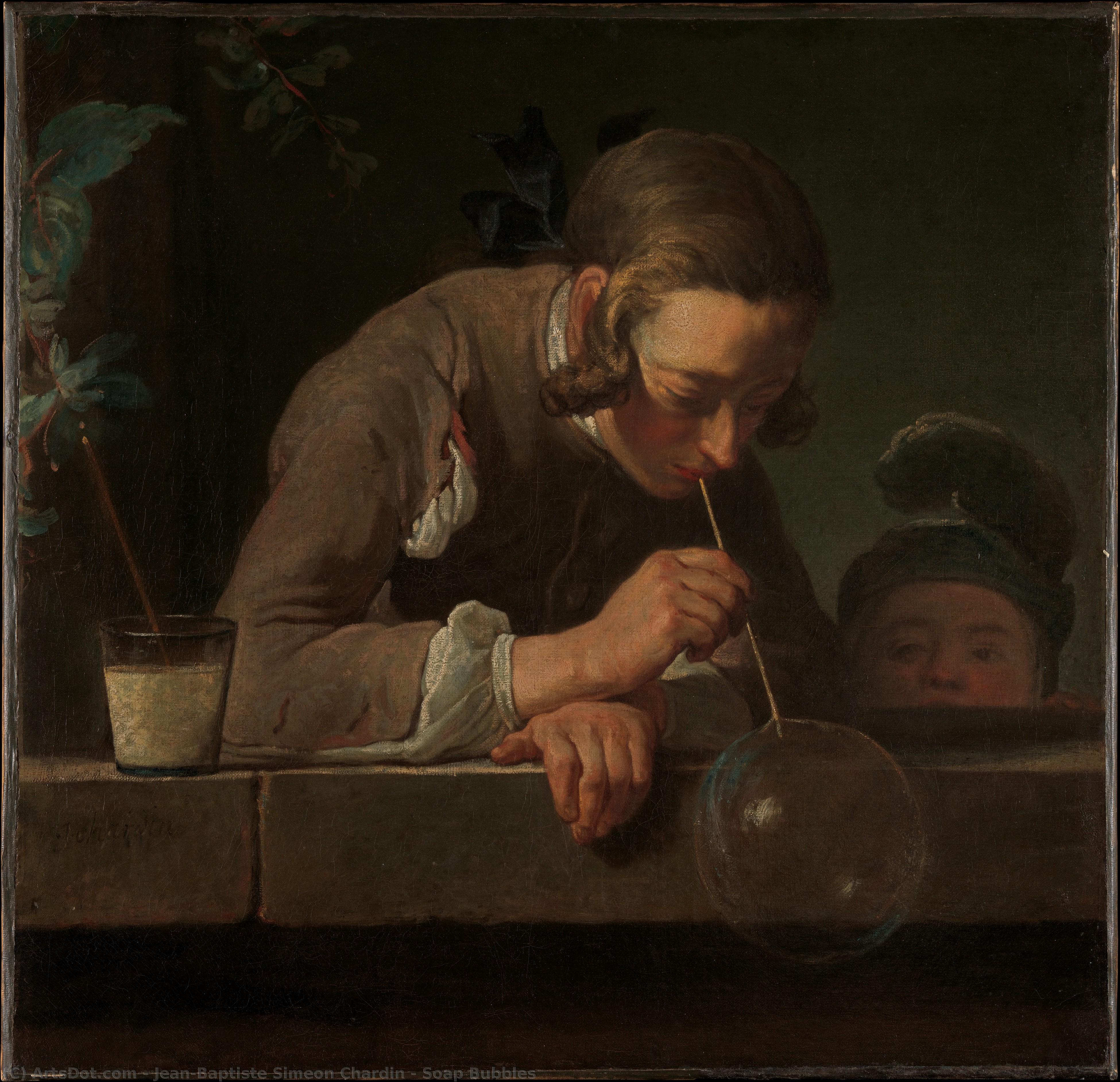 Soap Bubbles — Jean-baptiste-siméon Chardin