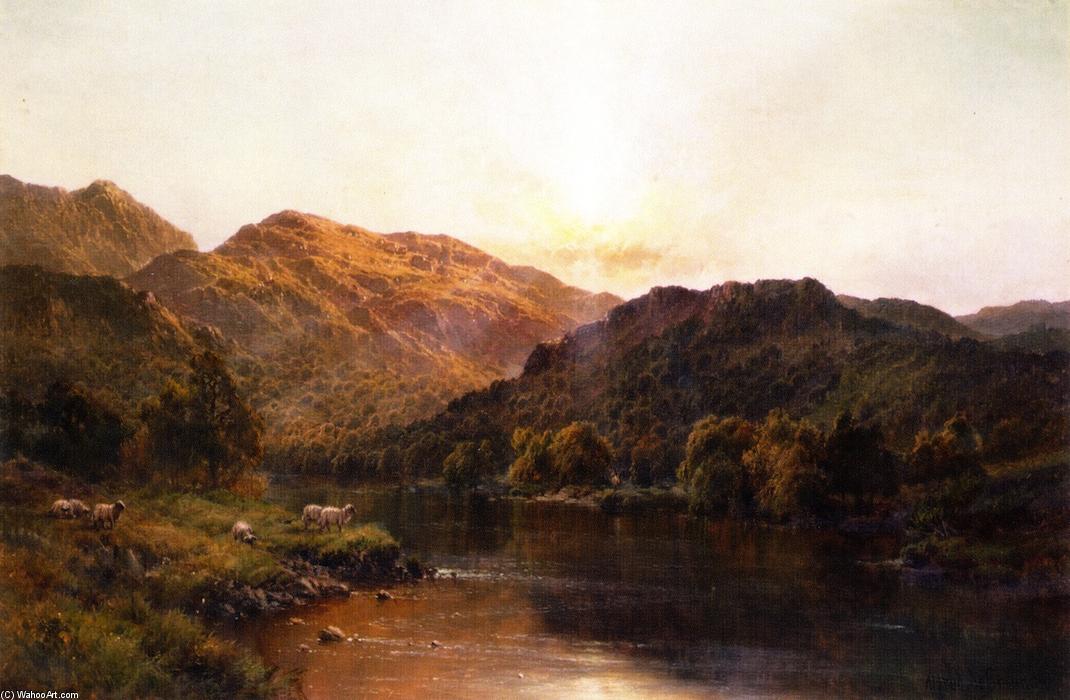 The Valley Of Bettws — Alfred De Breanski Senior