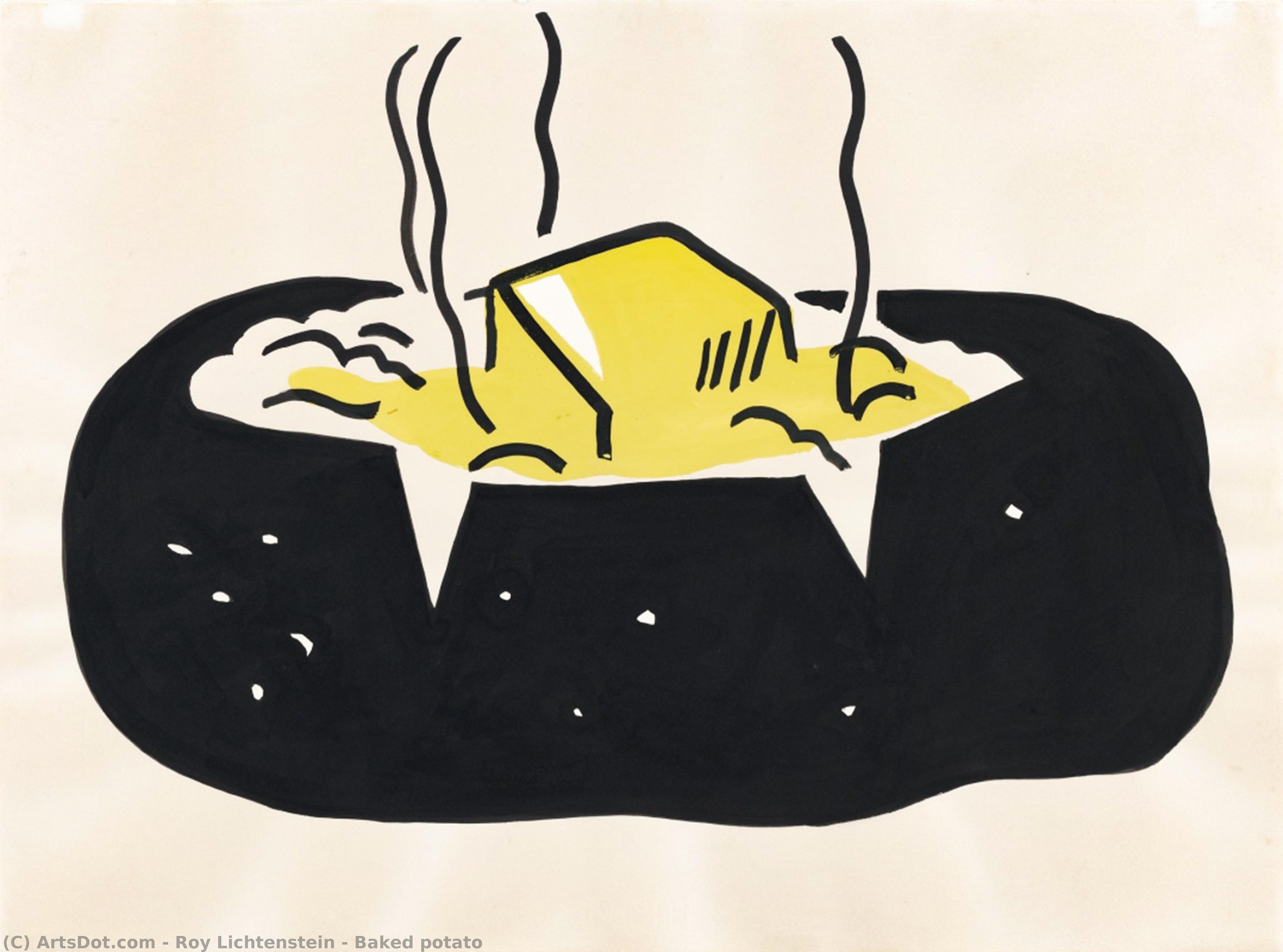 Baked Potato — Roy Lichtenstein