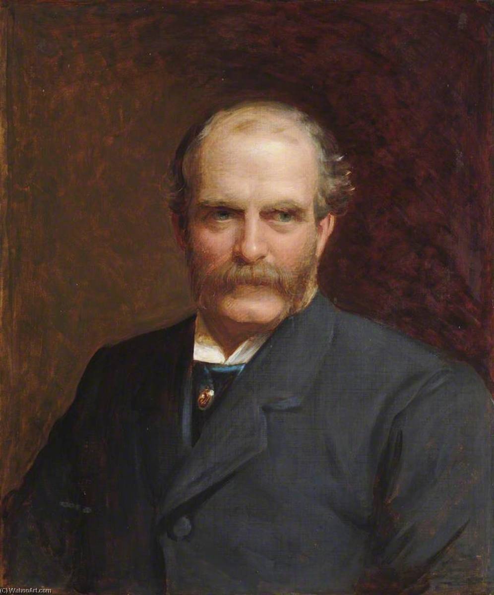 Samuel Sandars (1837–1894), Bibliographer, Barrister And Benefactor (copy Of Lockhart Bogle) — William Edwards Miller