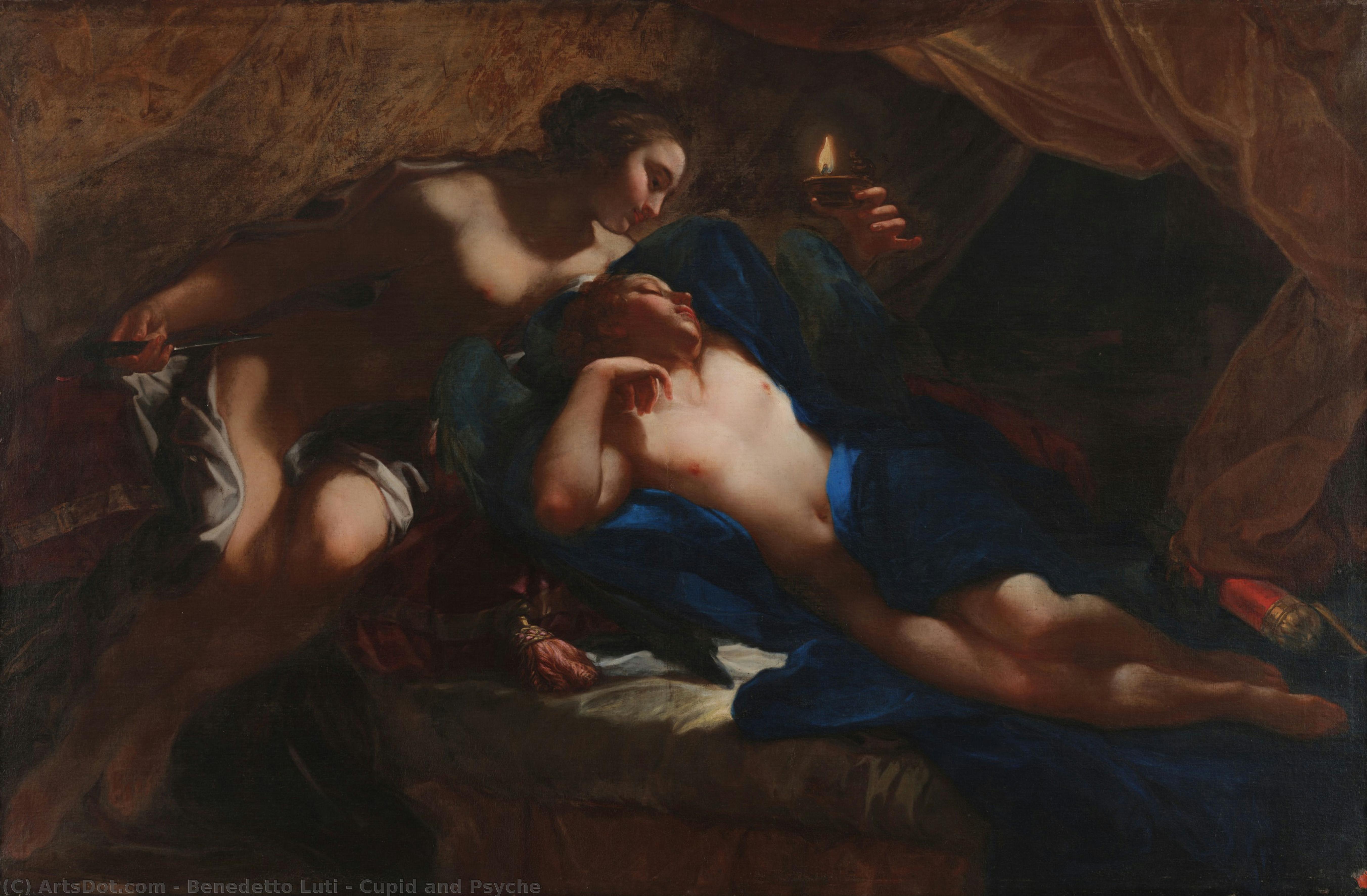 Cupid And Psyche — Benedetto Luti