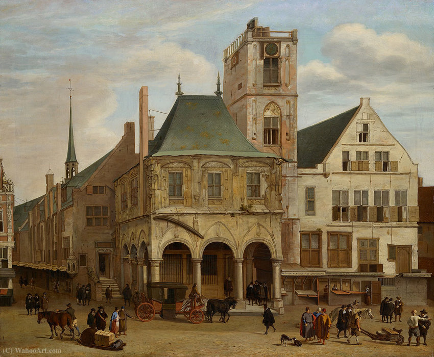 The Old Town Hall-old Raet-huys The Old Town Hall — Jacob Van Der Ulft