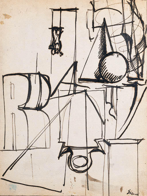 Composition 7 — Mario Sironi