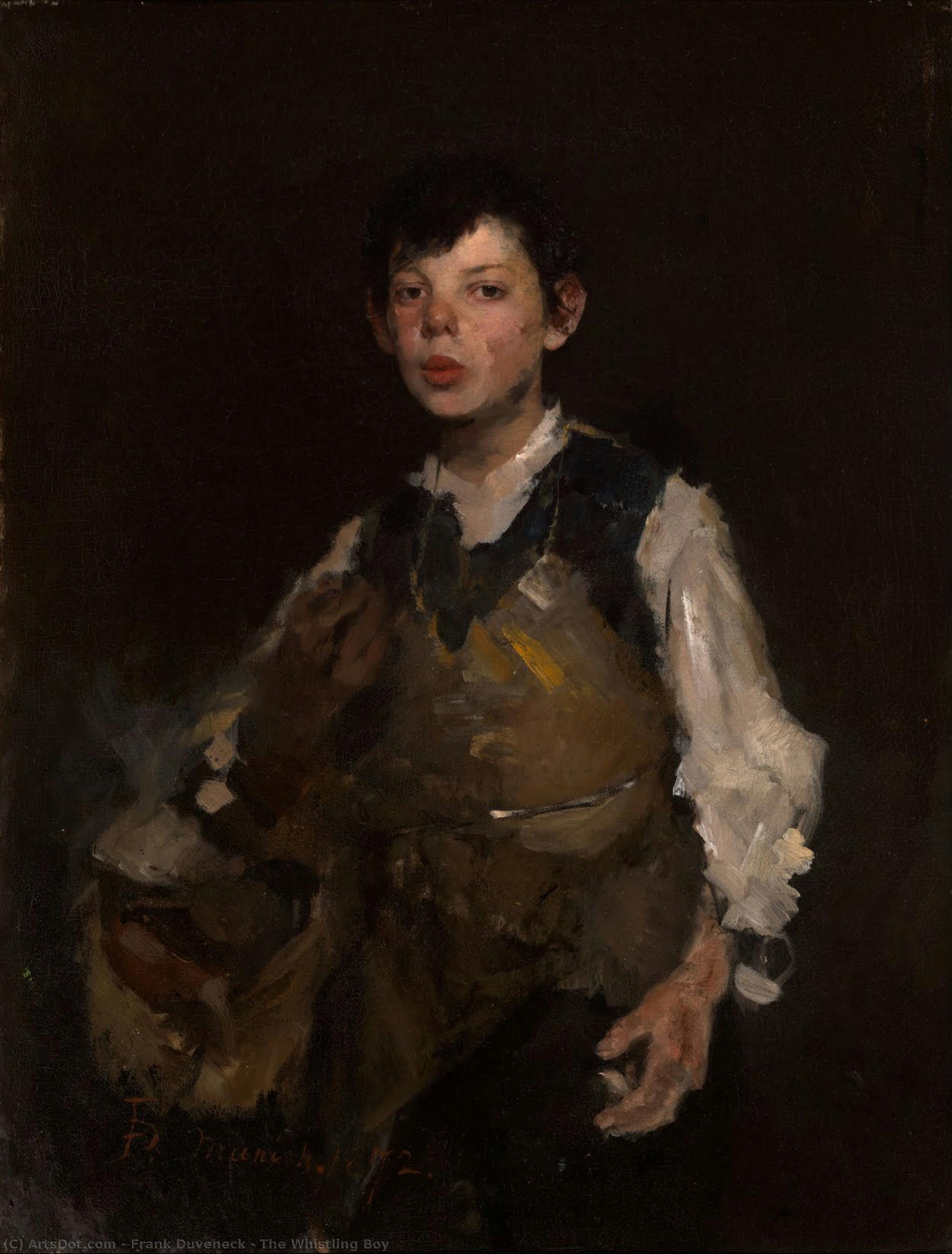 The Whistling Boy — Frank Duveneck