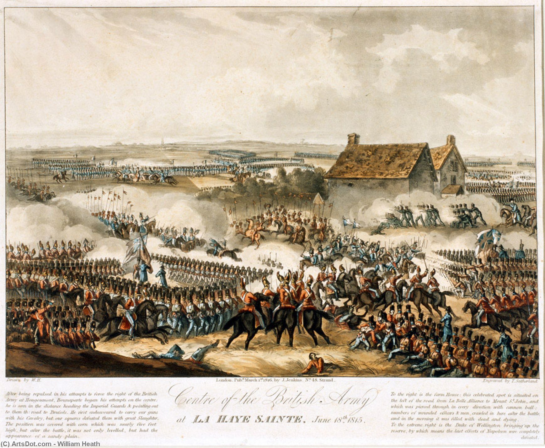 Centre Of The British Army — William Heath