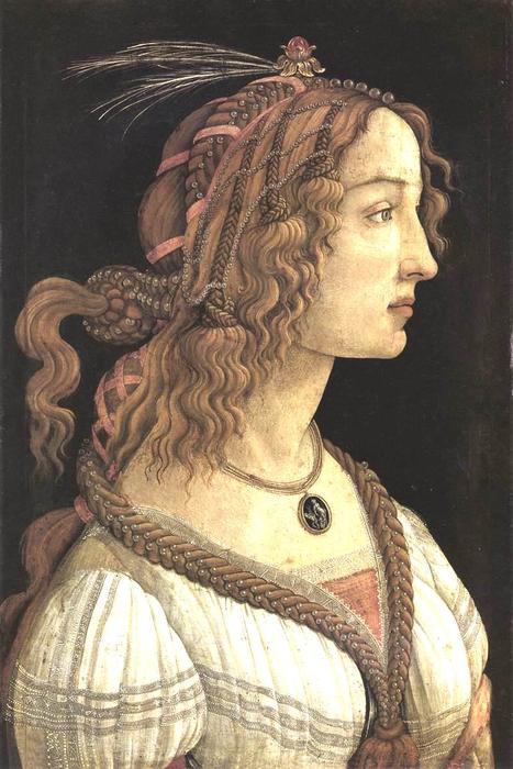 Portrait Of A Young Woman — Sandro Botticelli