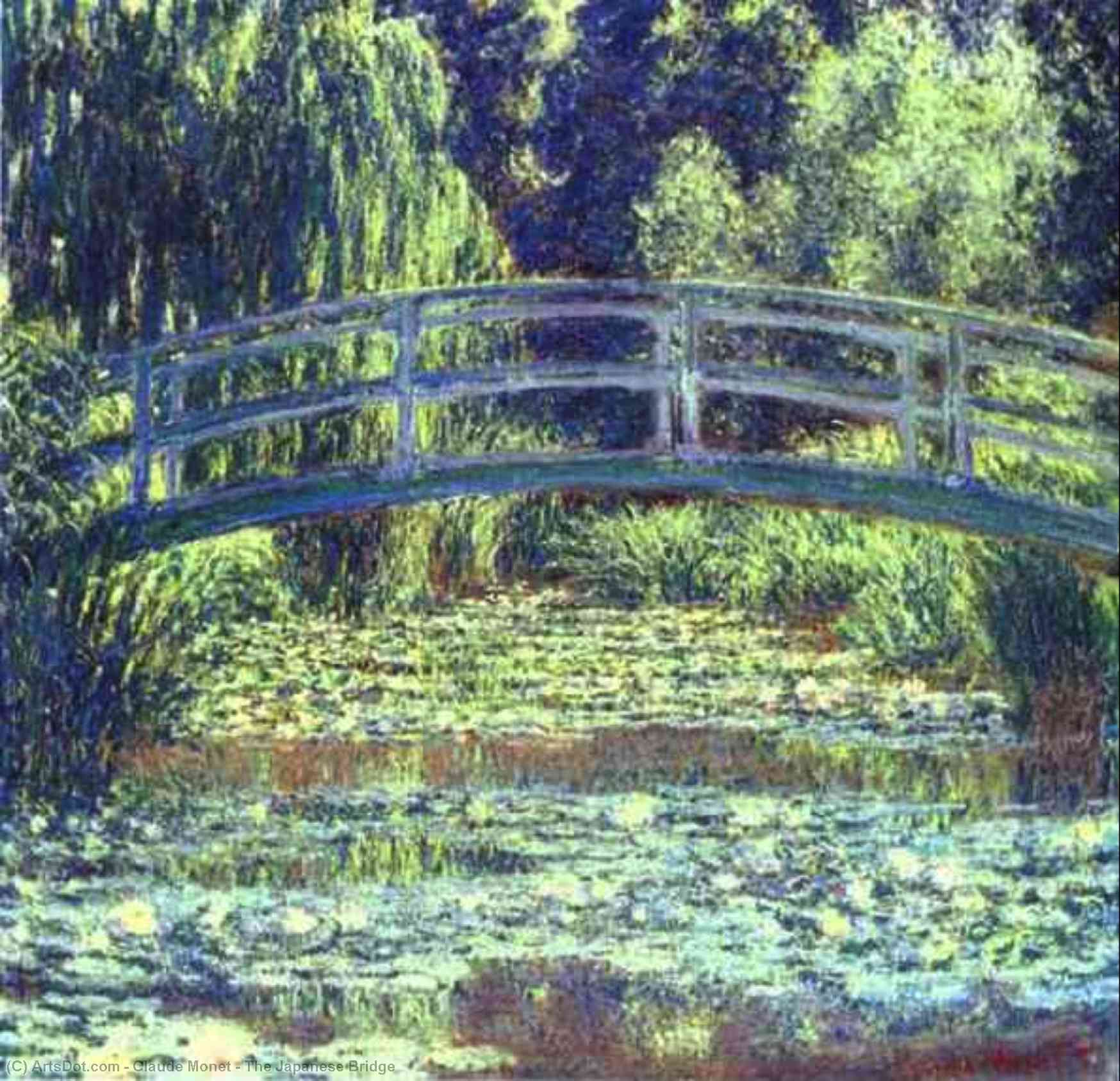 The Japanese Bridge — Claude Monet