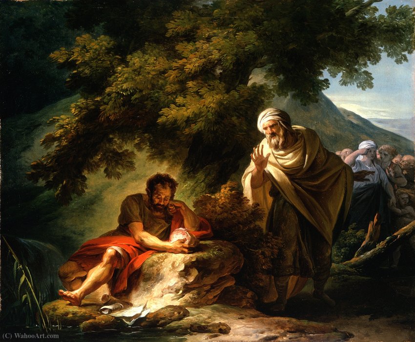Democritus Among The Abderitans — François André Vincent