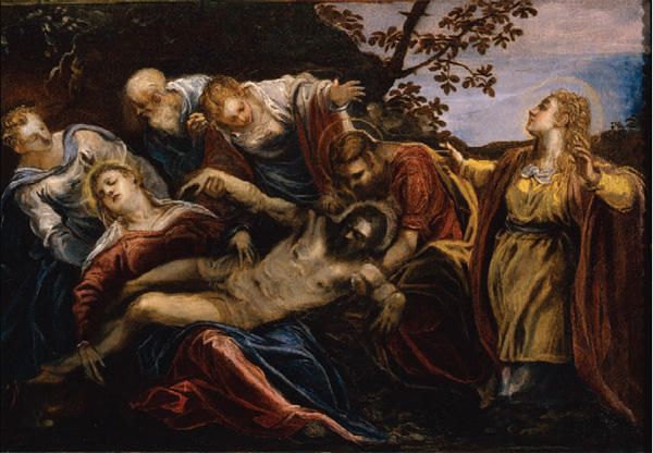 Deploration Of Christ — Jacopo Tintoretto