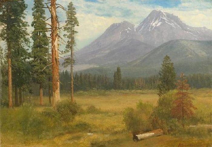 Mt. Shasta, California — Albert Bierstadt