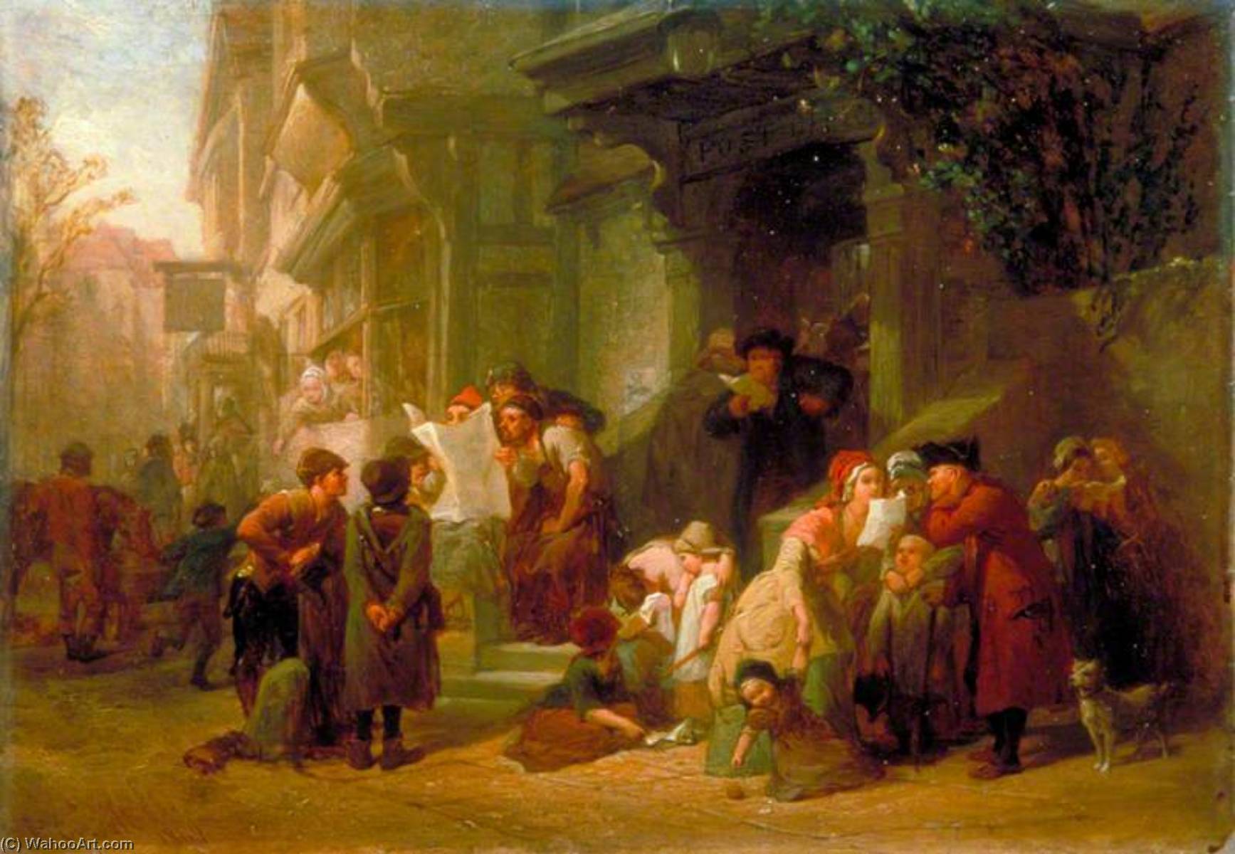 The Village Post Office — Frederick Trevelyan Goodall
