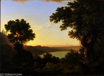 Lake Albano, Italy, — Thomas Jones
