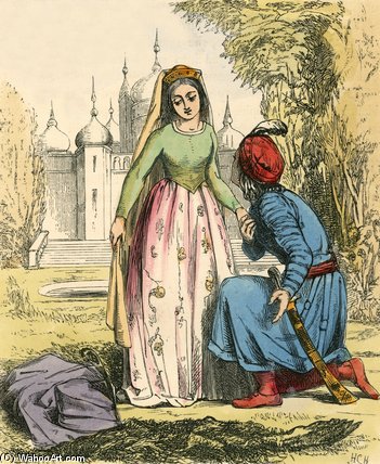 The Beast Changed Into A Prince — John Callcott Horsley