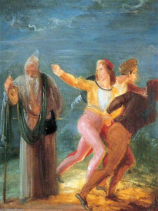 The Pardoner's Tale — Thomas Stothard