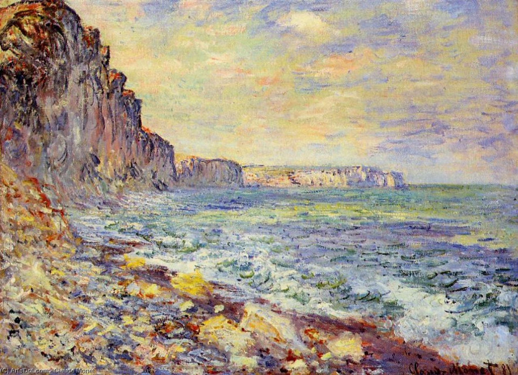 Morning By The Sea — Claude Monet