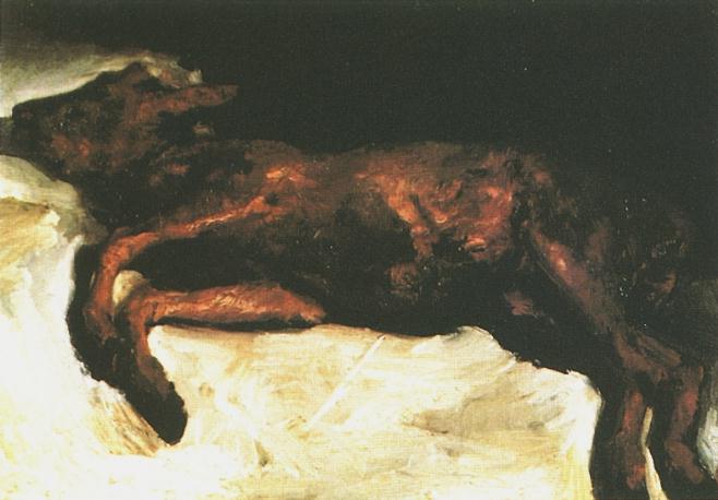 New-born Calf Lying On Straw — Vincent Willem Van Gogh