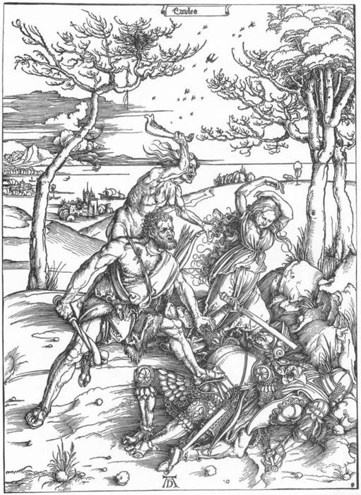 Herkules — Albrecht Dürer