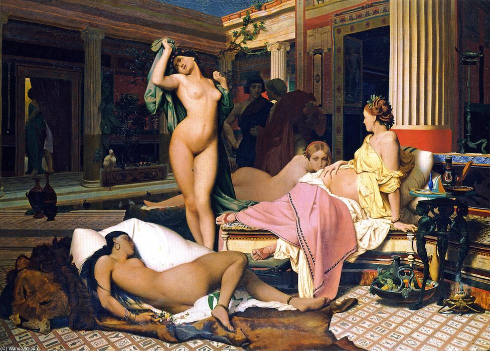 Grecian Interior, Le Gynecee — Jean-léon Gérôme
