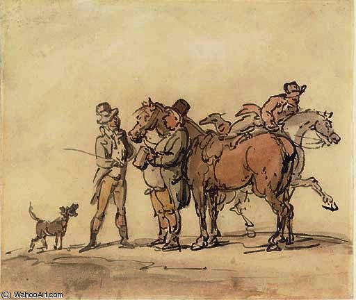 The Horse Dealer — Thomas Rowlandson