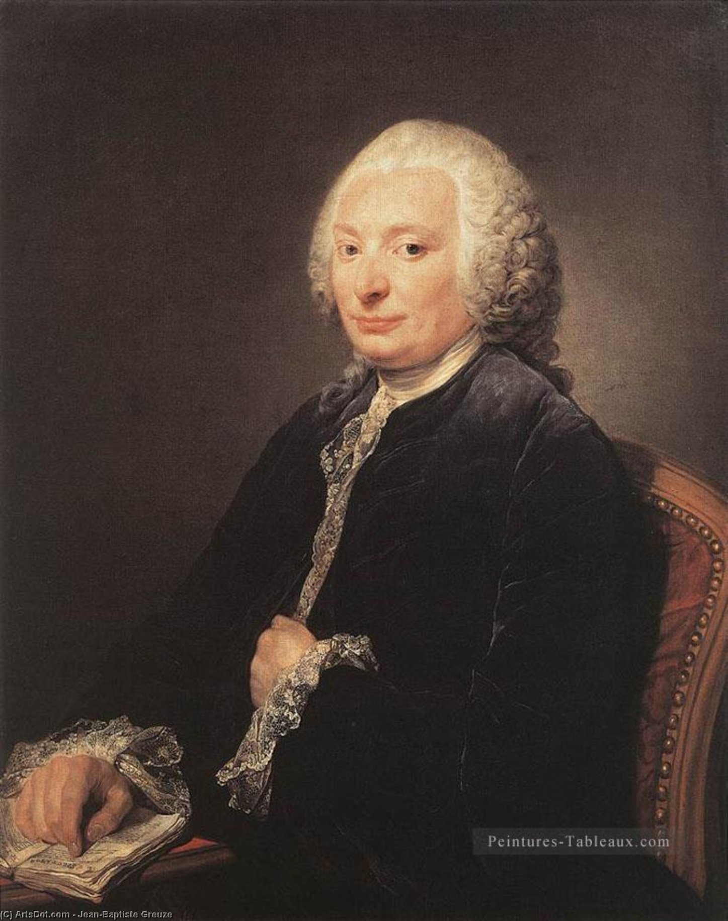 Portrait Of George Gougenot De Croissy — Jean-baptiste Greuze