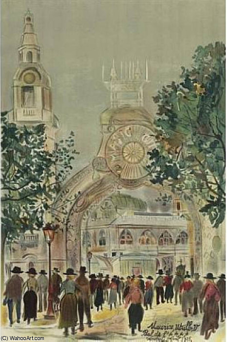 Pour Le Bal De _ Magic City — Maurice Utrillo