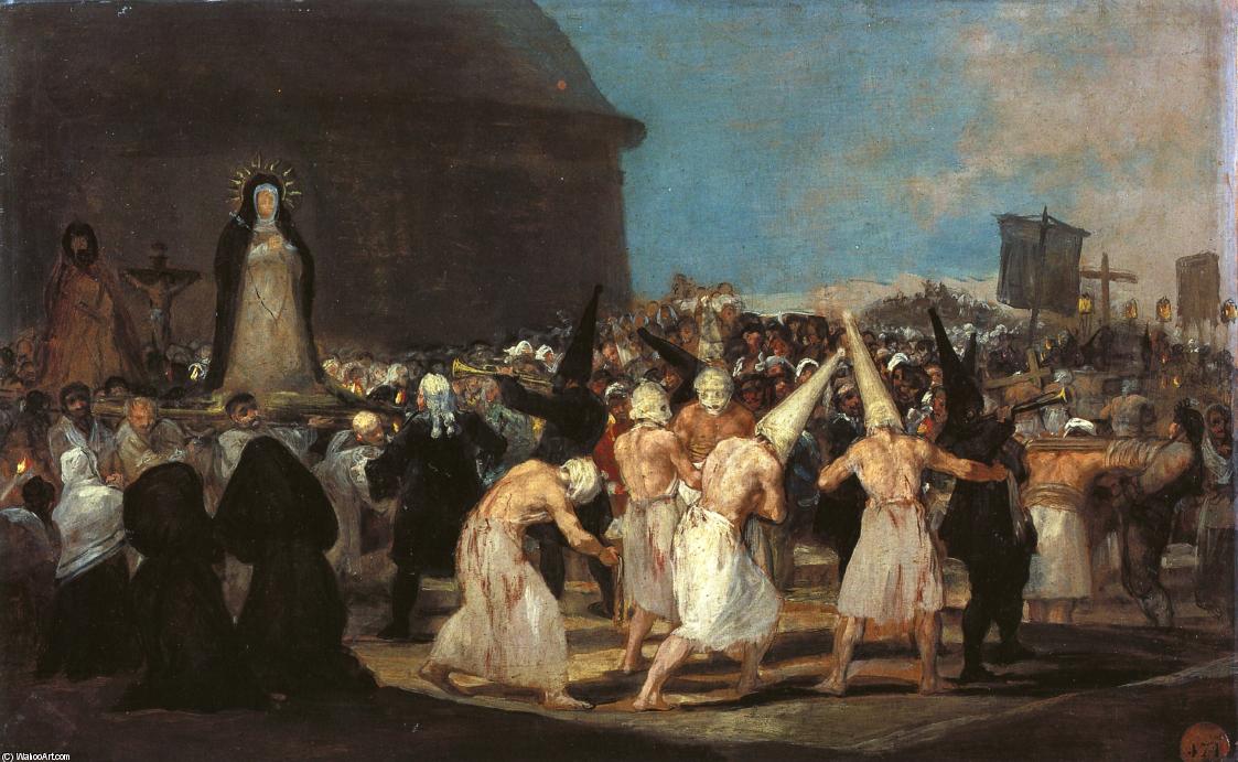 Procession Of Flagellants — Francisco José De Goya Y Lucientes