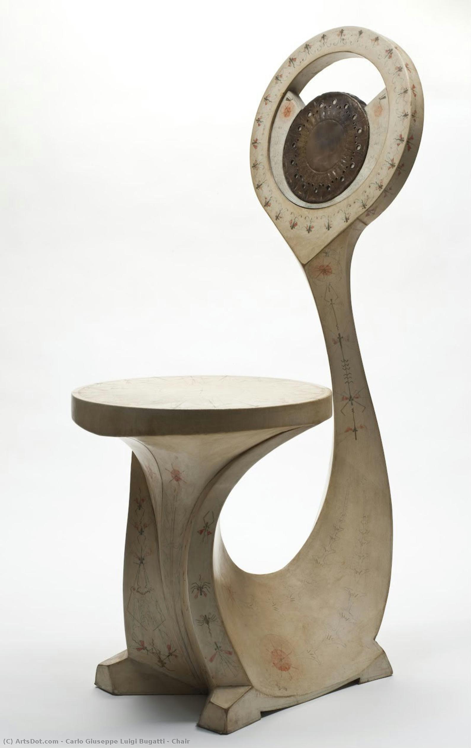 Chair — Carlo Giuseppe Luigi Bugatti