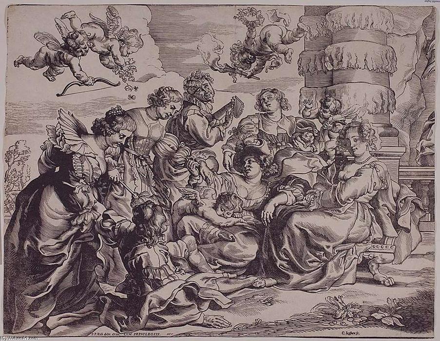 Der Garten Der Liebe — Christoffel Jegher