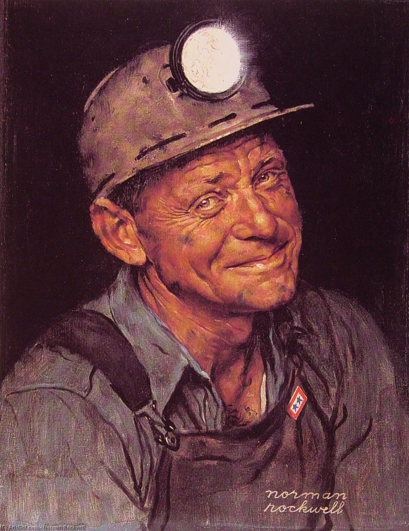 Mine Americas Coal — Norman Rockwell