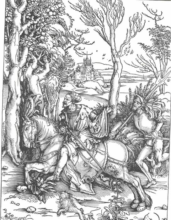 Knight And Trooper — Albrecht Dürer