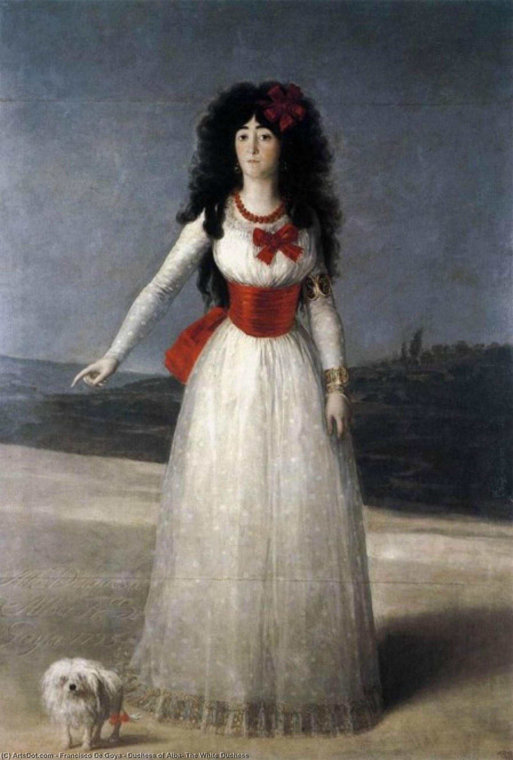 Duchess Of Alba, The White Duchess — Francisco José De Goya Y Lucientes